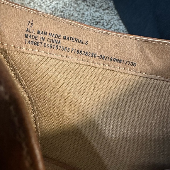 Brown Leather Ankle Boots - Picture 8 of 8